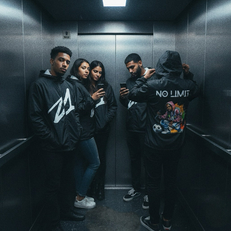 VESTE NO LIMIT – MOUVEMENT ÉDITION